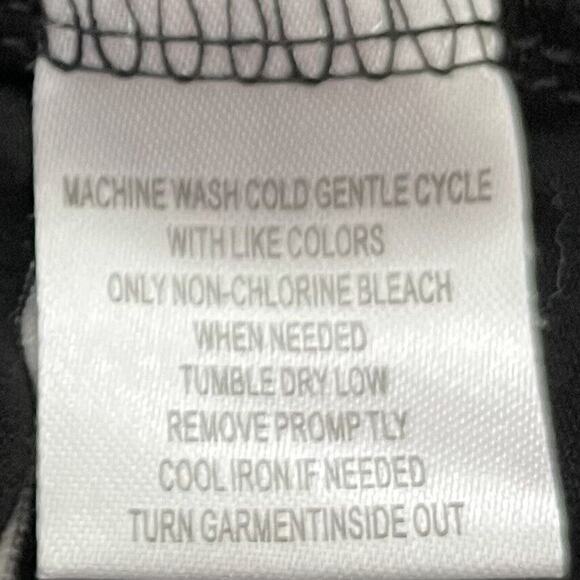 French Laundry Women Striped 3/4 Sleeve Top Snap Button SZ/1X - Picture 9 of 9